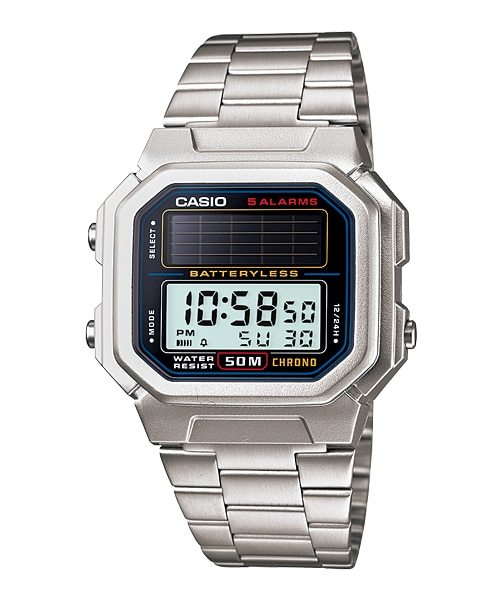 casio solar vintage watch